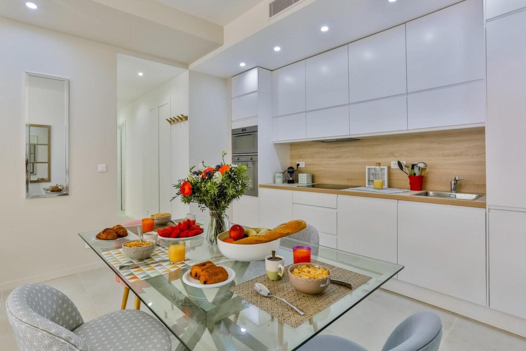 Apartament France 82 Tp -1 Min From The Sea - Terrace - Parking Nicea Zewnętrze zdjęcie
